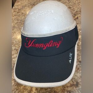 Yuengling Beer Golf Visor Black Pacific Headwear One Size Adjustable